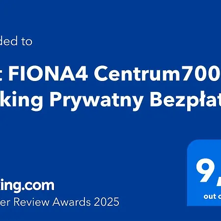 Apartament Fiona4 Centrum700m Parking Bezpłatny Monitorowany Salon Z Sypialnią Tv łazienka Kuchnia Rekuperacja